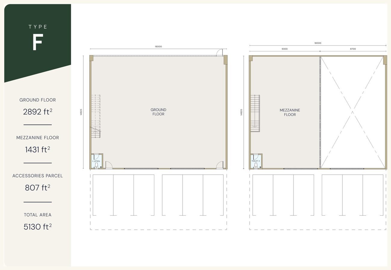 Armani Bizcore Type F unit floor plan